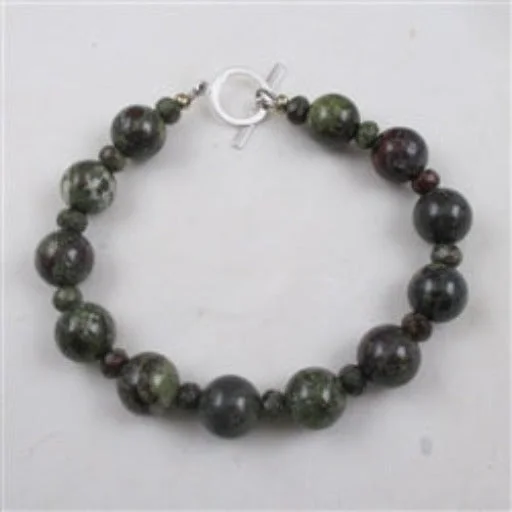 Simple pendant necklace for women with a modern, clean look for everyday wear -Dragons Blood Jasper Gemstone Bracelet