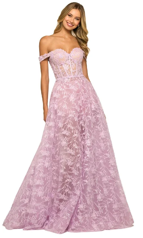 Plus size dresses with adjustable straps fit well -Dress for parties-Sherri Hill 55393 - Sweetheart See-Through A-line Gown