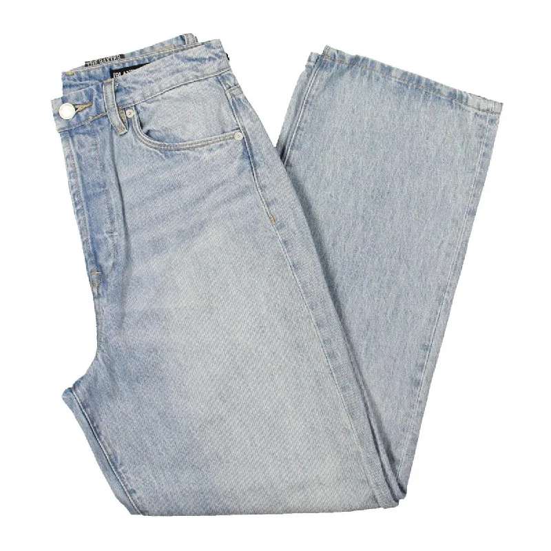 Maxi Skirt Jeans for Elegant -Denim jeans with dad fit-[BLANKNYC] Womens Denim Straight Leg Jeans