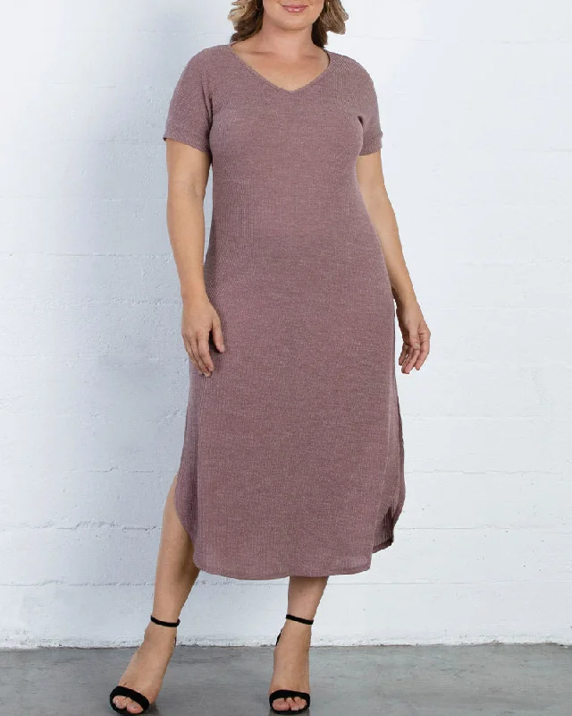 Plus size dresses with strong stitching last years -Dress with embroidery-Jetsetter Maxi Dress - Final Sale!