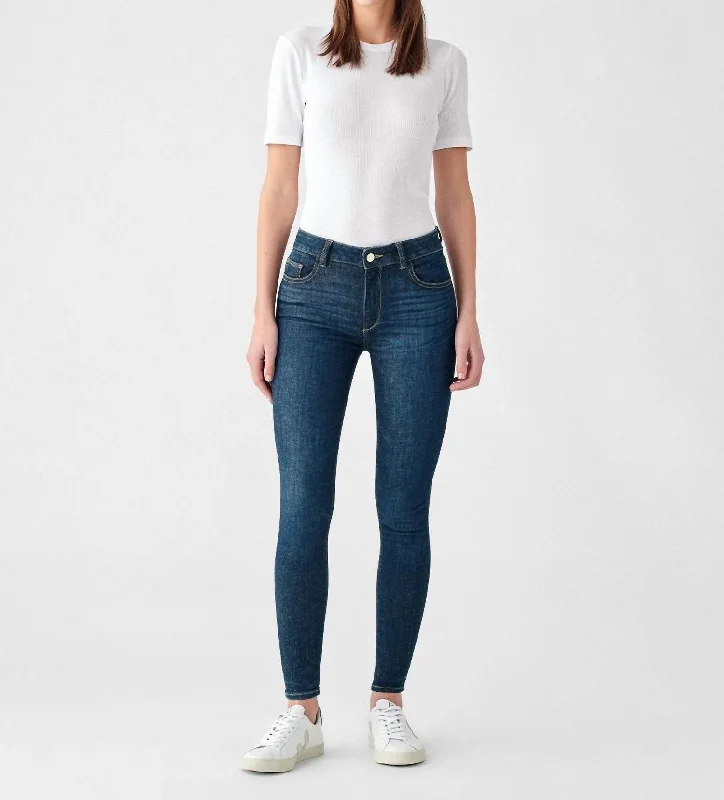 Khaki Jeans for Different -Denim jeans with studs-Florence Skinny Jeans In Dekalb