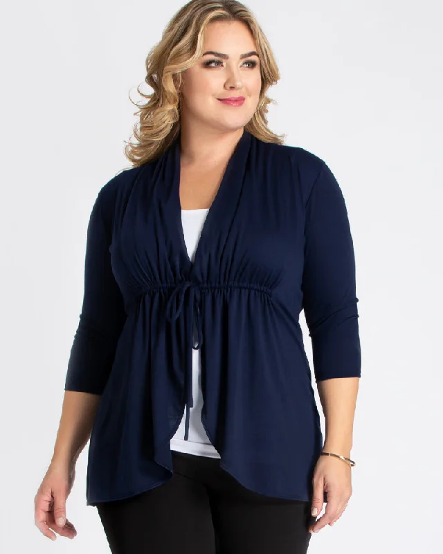 Plus size dresses with sleek lines look modern -Dress for formal occasions-Sunset Stroll Cardigan - Sale!