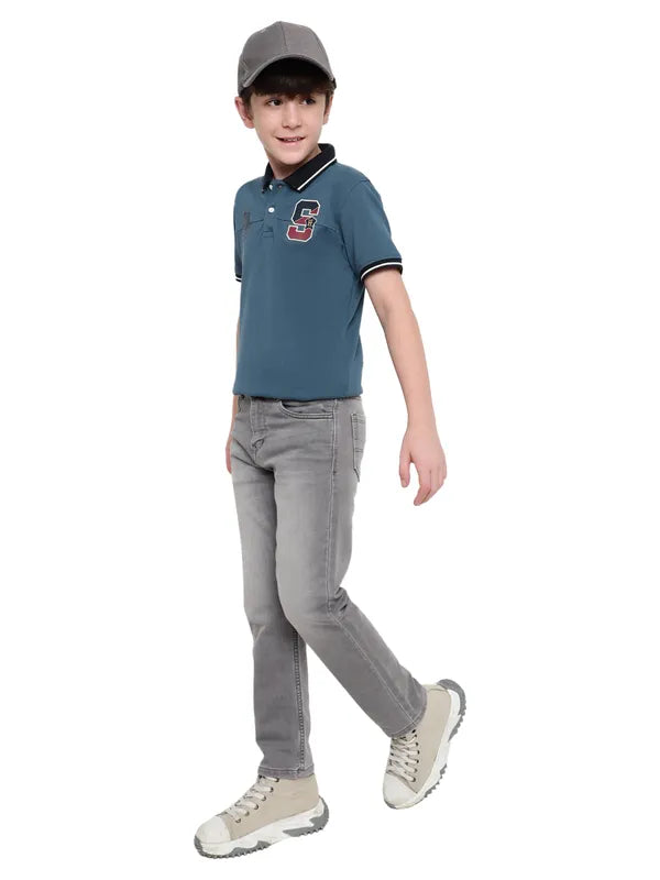 Graduation Jeans for Milestone -Denim jeans for smart casual outfits-Octave Boy Solid Jeans