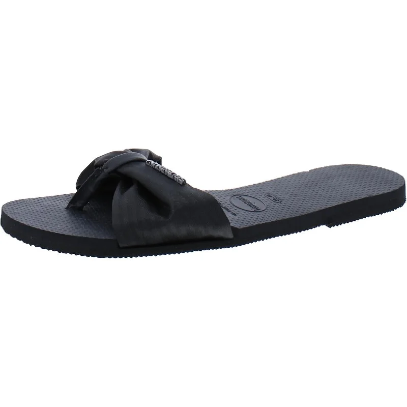 Fashionable sandals for men with flip-flop design and cushioned footbed-Havaianas Womens Alpargatae Flat Slip On Thong Sandals