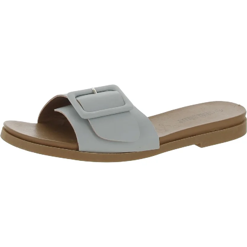 Fashionable sandals for men with athletic-inspired design and lightweight feel-Olivia Miller Womens bhfo Slide Mules Slide Sandals