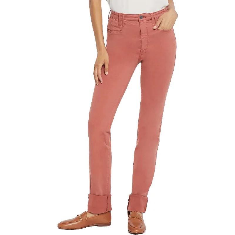 Valentine's Day Jeans for Romantic -Denim jeans for brunch-NYDJ Womens Sheri High-Rise Slimming Slim Jeans