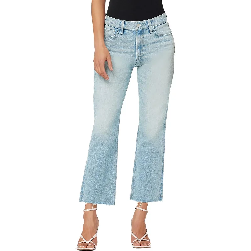 Capri Jeans for Beach Style -Denim jeans for autumn-Joe's Womens The Callie High-Rise Cropped Bootcut Jeans