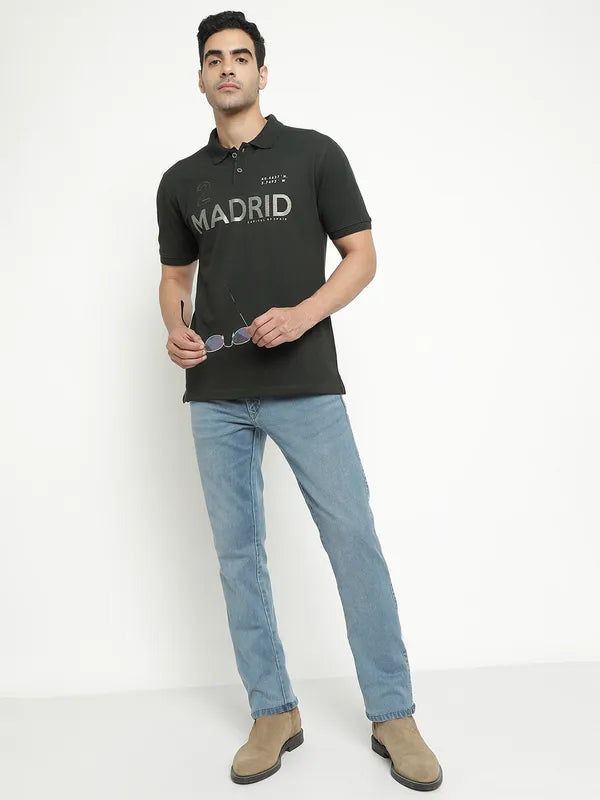 Holiday Jeans for Festive -Denim jeans for night out-Octave Men Mid-Rise Light Faded Light Shade Stretchable Jeans