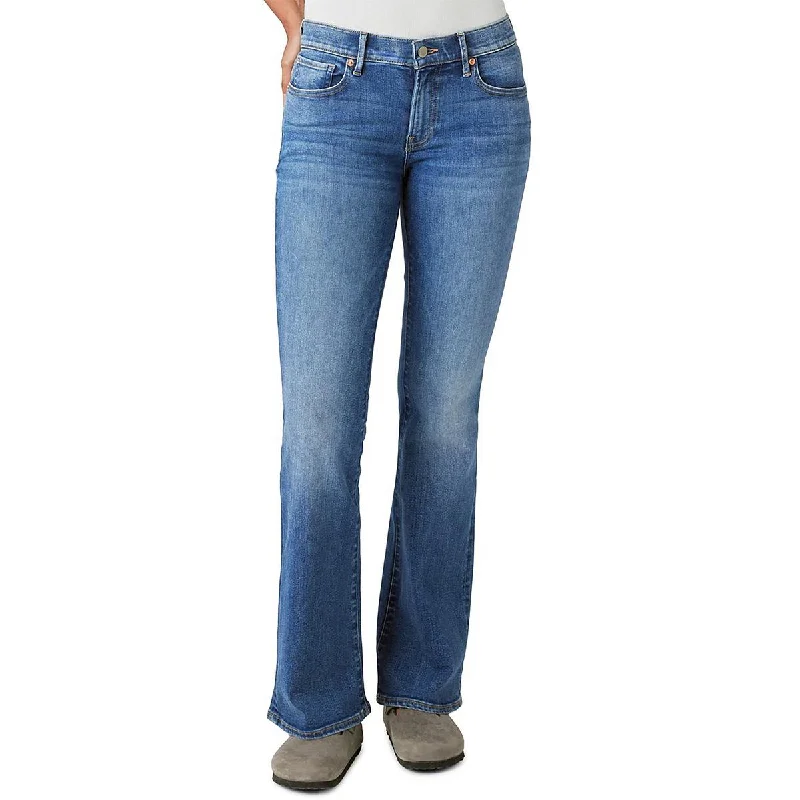 Acid Wash Jeans for Vintage -Denim jeans with low rise-Lucky Brand Womens Sweet Mid-Rise Medium Wash Flare Jeans